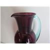 Image 8 : Qty 5 Royal Copenhagen Colored Crystal Pitcher and 4 glasses 11.5" Tall