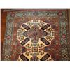 Image 3 : Persian Rug, Navy/Red/Blue/Green/White 77" x 57"