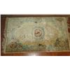 Image 1 : Oriental Rug, Bird & Floral Motif Cream/Brown/Aqua 59" x 36"