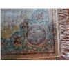 Image 8 : Oriental Rug, Bird & Floral Motif Cream/Brown/Aqua 59" x 36"