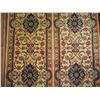 Image 3 : Persian Rug, Floral Motif White/Red/Blue/Navy 56" x 37"