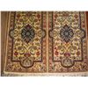 Image 4 : Persian Rug, Floral Motif White/Red/Blue/Navy 56" x 37"