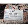 Image 7 : Persian Rug, Hand Woven Floral Motif White/Navy/Pink/Blue 66"x 45"