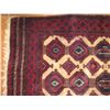 Image 3 : Persian Rug, Geometric Pattern Red/Navy/Blue/Cream 54" x 34"