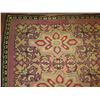 Image 2 : Woven Rug, Geometric Pattern Pink/Red/Cream/Navy 130" x 85"