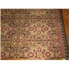 Image 8 : Woven Rug, Geometric Pattern Pink/Red/Cream/Navy 130" x 85"