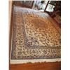 Image 2 : Persian Rug, Silk Floral Motif Cream/Blue/Navy/Tan 144" x 101"