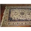 Image 3 : Persian Rug, Floral Motif Cream/Navy/Blue/Tan 120" x 79"