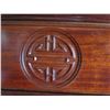 Image 2 : Wooden Framed Mirror w/Chinese Emblem, Rectangular 24" x 36"