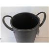 Image 2 : Leather Umbrella Stand, Black Banana Republic 20" Tall