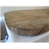 Image 2 : Wooden Luau Pig Board, Rectangular (Cracked) 36" x 118"