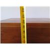 Image 8 : Wooden Square Side Table w/ 1 Drawer, Indonesia 17"x 15"x 20" Tall