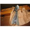 Image 11 : Vintage U.S. Trunk w/ Coffeepot, Dishes & Utensils 17.75"x 13.75"x 14.5"H