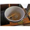 Image 22 : Vintage U.S. Trunk w/ Coffeepot, Dishes & Utensils 17.75"x 13.75"x 14.5"H