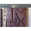 Image 8 : Qty 2 Wood Carved Panels Signed M Chun 36" x 12"