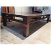 Image 2 : Wooden Coffee Table 68" x 36" x 15" H