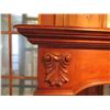 Image 2 : Wooden Fireplace Mantel w/ Raised Design Instructions included 47" x 65" x 10"