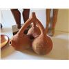 Image 17 : Wooden Clay and Carved Wood Figures, Form & Small Plate