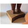 Image 8 : Wooden Clay and Carved Wood Figures, Form & Small Plate