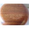 Image 17 : Qty 3 Turned Wooden Bowls, Lidded Kiawe Signed House of Kalai, Milo & Koa Signed Blair HI