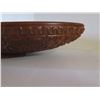 Image 14 : Qty 3 Carved Wooden Bowl, Woven Bamboo Trivet & Fiber Woven Bag