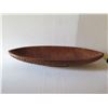 Image 9 : Qty 3 Carved Wooden Bowl, Woven Bamboo Trivet & Fiber Woven Bag