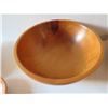 Image 8 : Qty 7 Turned Wooden Bowls, Misc. Sizes 2 New Zealand Signed