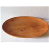 Image 2 : Qty 2 Turned Wooden Bowl w/Lid  13" Dia & Plate 10" Dia