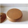 Image 17 : Qty 7 Turned Wooden Bowls, Misc Sizes  New Zealand  Kauri  Signed