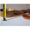 Image 21 : Qty 7 Turned Wooden Bowls, Misc Sizes  New Zealand  Kauri  Signed