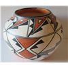 Image 1 : Native American Indian Acoma Pueblo Clay Bowl, Signed Malcolm Naea Chun 9" Tall