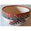 Image 1 : Native American Indian Pueblo Clay Bowl, Oval Handmade Signed Mary ?  6"Tall