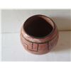 Image 2 : Native American Indian Bowl w/ Black Painted Design 4" Tall