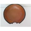 Image 2 : Native American Indian Pueblo Clay Bowl w/ Cut Out, Signed Alvina Garcia 8"Diam