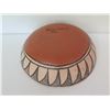 Image 8 : Native American Indian Pueblo Clay Bowl w/ Cut Out, Signed Alvina Garcia 8"Diam