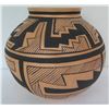 Image 1 : Native American Indian Tesuque Pueblo Clay Bowl, Signed KaWeen 7" Tall