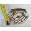 Image 11 : Native American Indian Acoma  Pueblo Clay Bowl, 4.5" Tall
