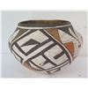 Image 1 : Native American Indian Acoma  Pueblo Clay Bowl, 4.5" Tall