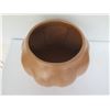 Image 2 : Native American Indian San Juan Pueblo Clay Bowl, Scalloped Signed Myrtle Cata 5" Tall