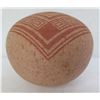 Image 1 : Native American Indian Nambe Pueblo Sphere Signed Lonnie Vigel 3" Tall