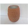 Image 2 : Native American Indian Acoma Pueblo Vase, Inscribed Geometric Motif 5.5" Tall