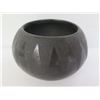 Image 2 : Native American Indian Clay Bowl, Black-Etched, Signed 3"