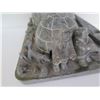 Image 8 : IIqaluit Carved Stone, Igloo, Canoe People w/ Animals, Signed Ahlooloo 10" x 11' x 7" H