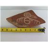 Image 8 : Etched Rock w/ Bird Motif, Signed Douglas Channel 8" W