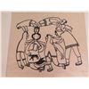 Image 2 : Native American Art, Limited Edition "At The Centre" Signed Tookoome 23" x 18"