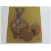 Image 2 : Qty 5 Chinese Painting, 3 Landscape Watercolors,  2 Paintings Vases