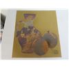 Image 3 : Qty 5 Chinese Painting, 3 Landscape Watercolors,  2 Paintings Vases