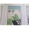 Image 8 : Qty 5 Chinese Painting, 3 Landscape Watercolors,  2 Paintings Vases