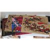 Image 1 : Qty 4 Chinese Peasant Paintings, Maker's Mark 21.5" x 15.5"