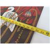Image 35 : Qty 4 Chinese Peasant Paintings, Maker's Mark 21.5" x 15.5"